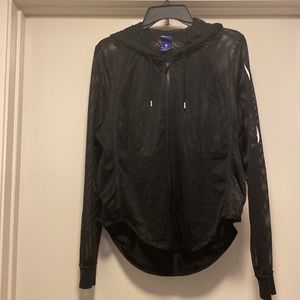 Nike Mesh Zip Up Hoodie